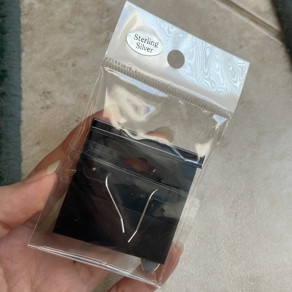 Sterling Silver Turquoise Stone High Grade Silver 925 earrings - Picture 14 of 17